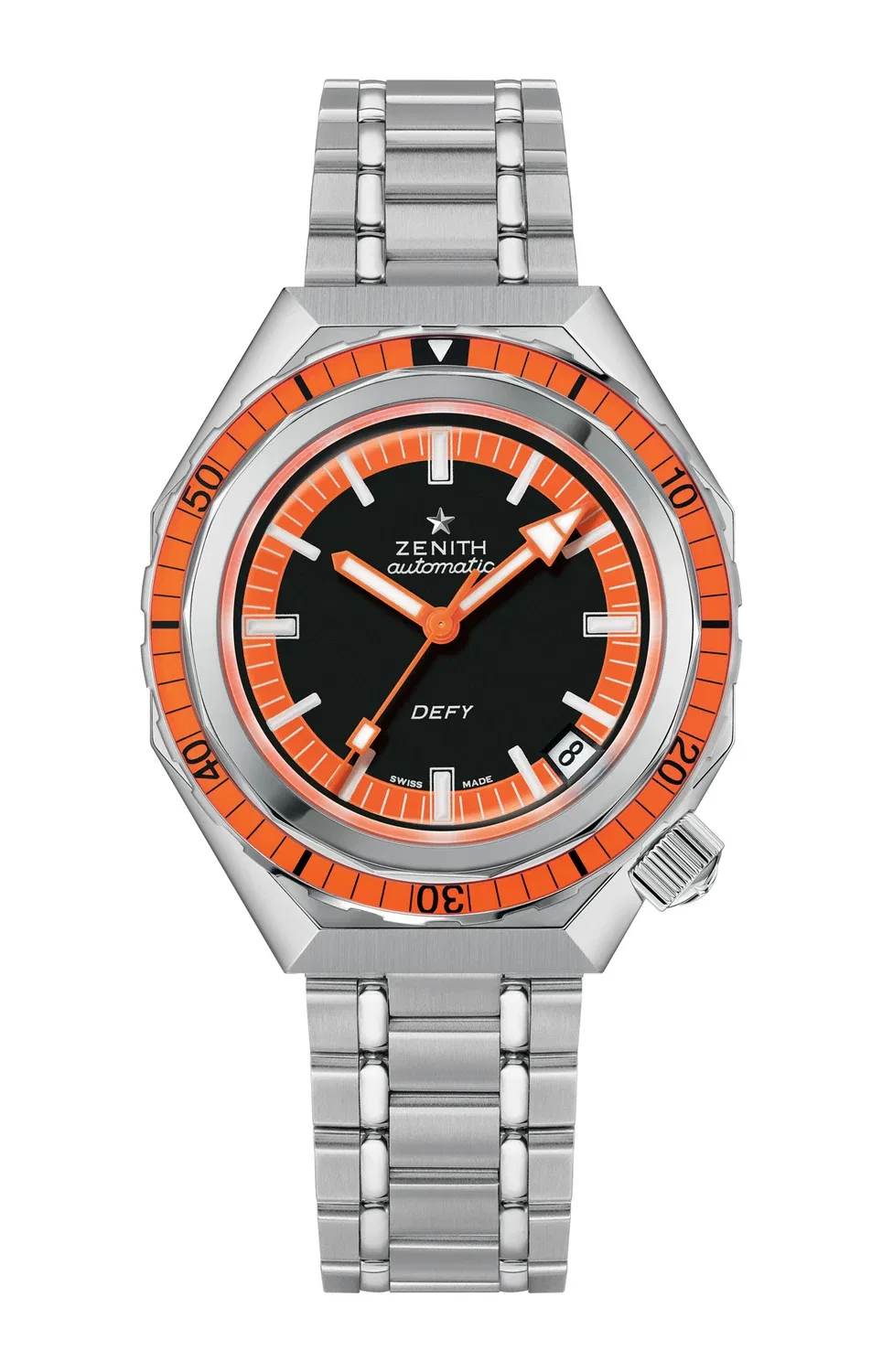 Воссоздание Defy - 03.A3648.670/21.M3648 ZENITH, серебряный
