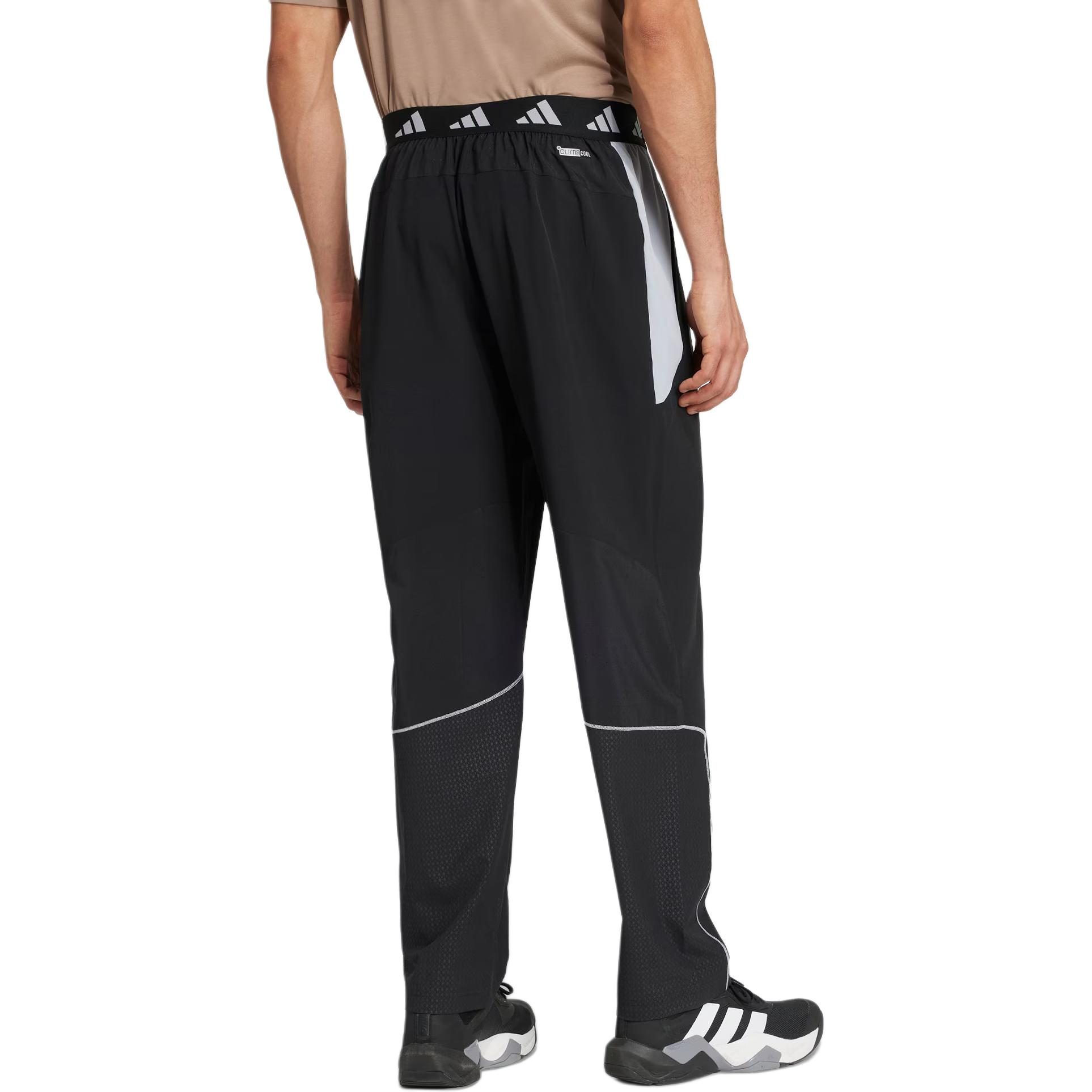 Спортивные брюки trackpant men's Adidas, черный/светло-серебристый — фото 3
