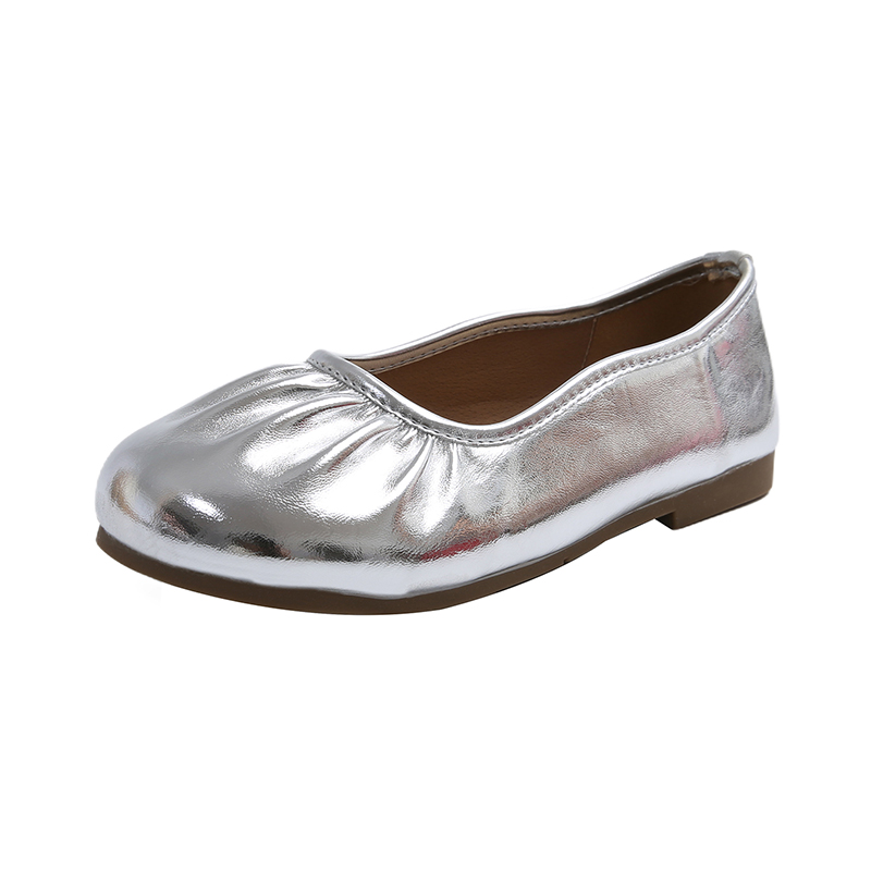 

Износостойкие дышащие повседневные детские кроссовки для подростков Wooden Rabbit, серебряный