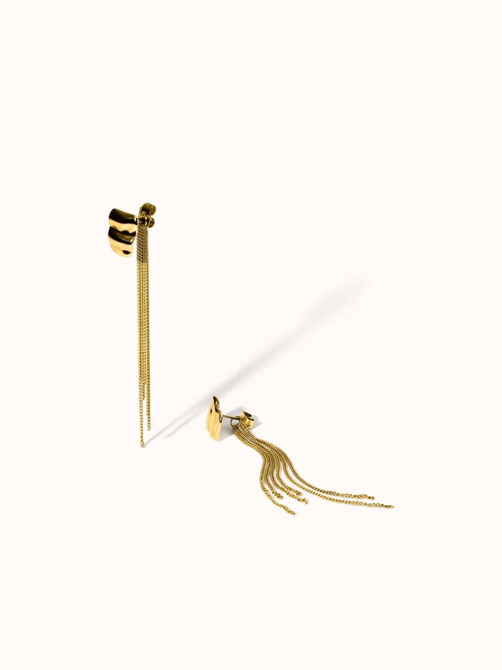 

PURELEI Серьги Allure в золотом цвете