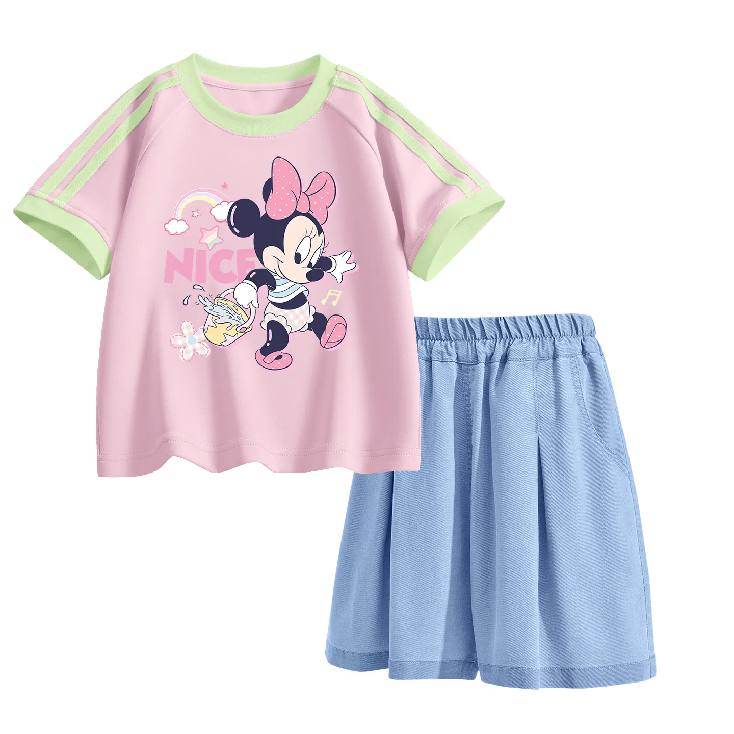 Спортивный костюм Disney Kids Casual Sportswear, светло-голубой — фото 4