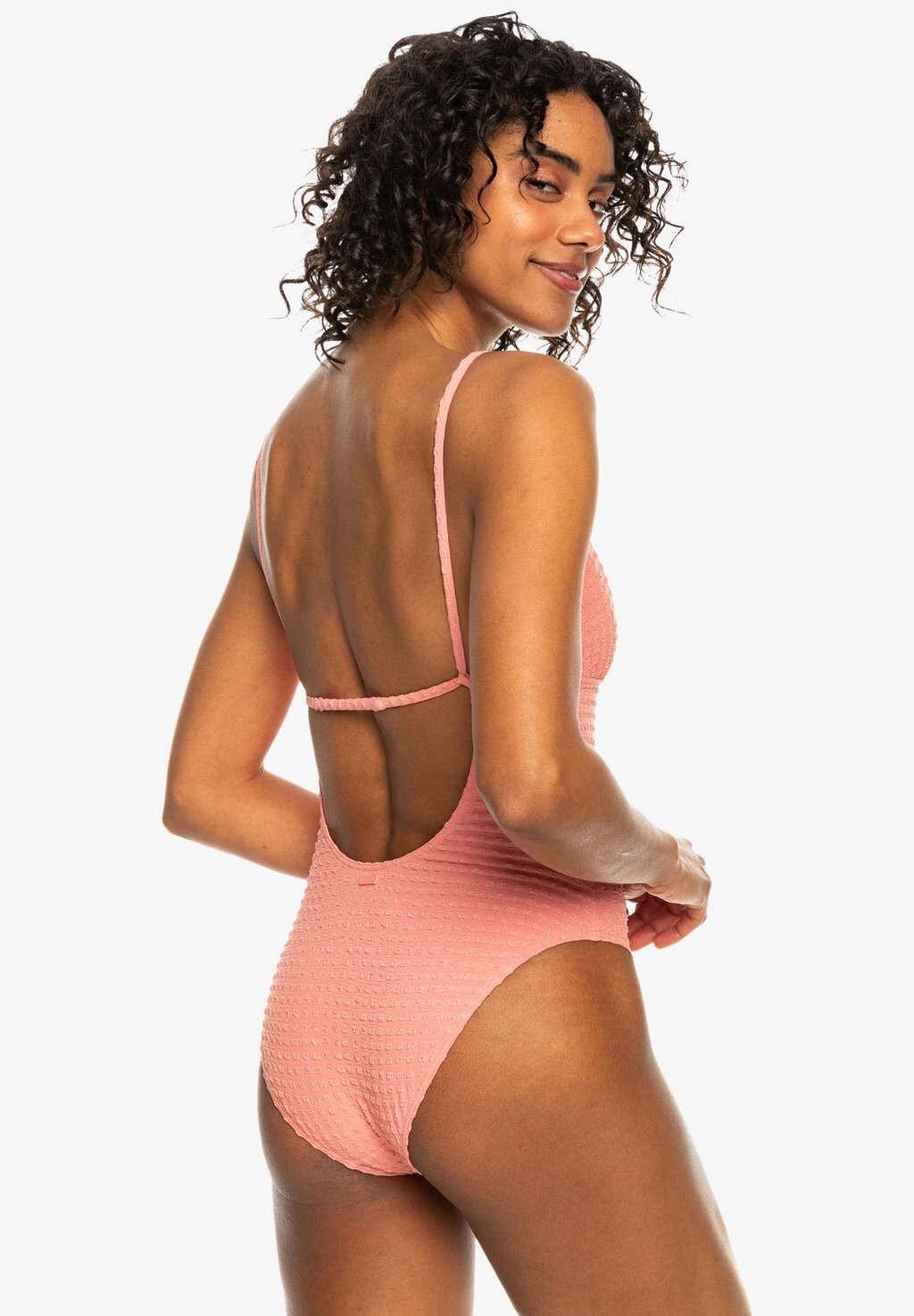 

MIT HOHEM BUND FÜR Shiny Wave Roxy, Купальник розовый