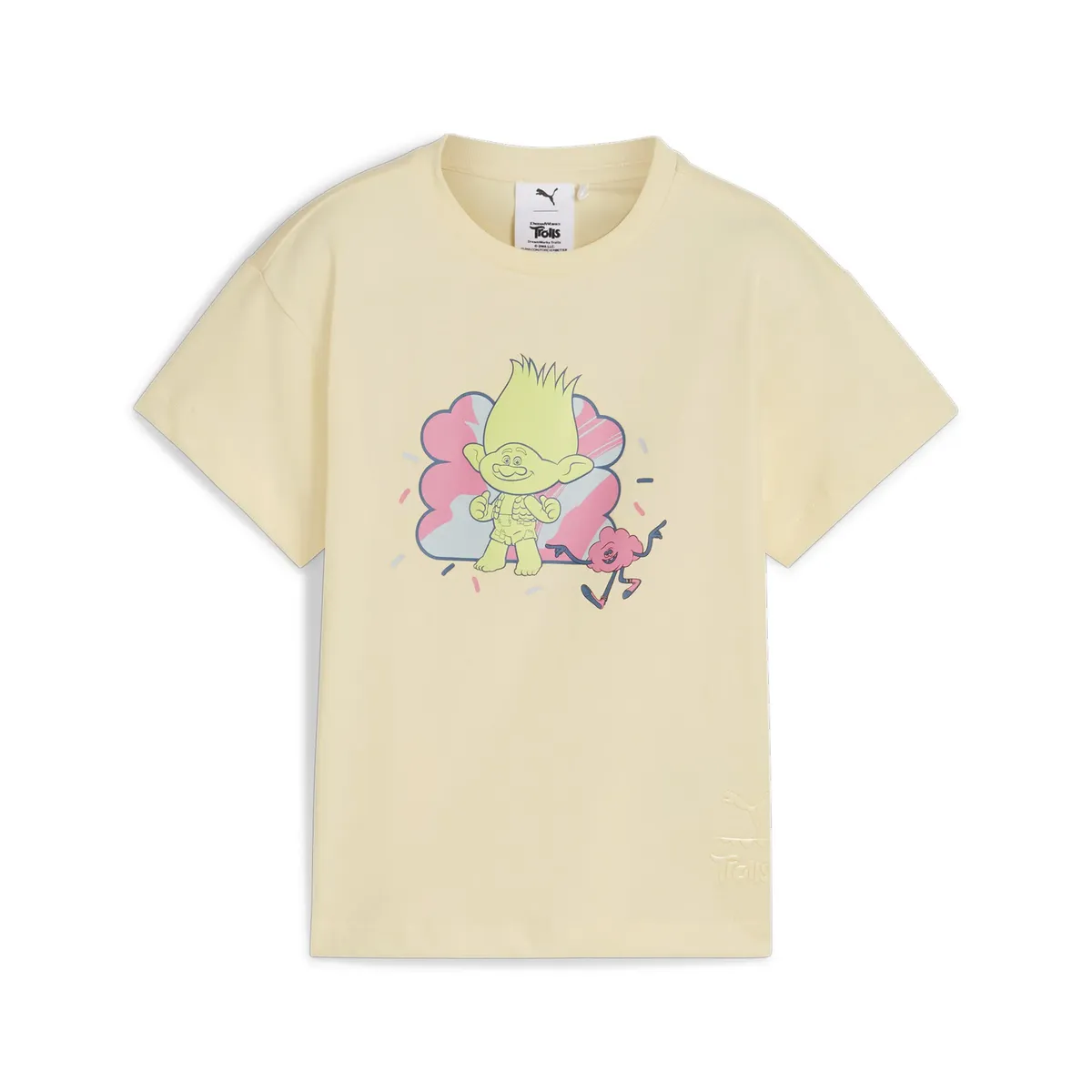 

Футболка PUMA "Футболка с рисунком PUMA x Trolls для мальчиков", цвет Creamy Vanilla Yellow