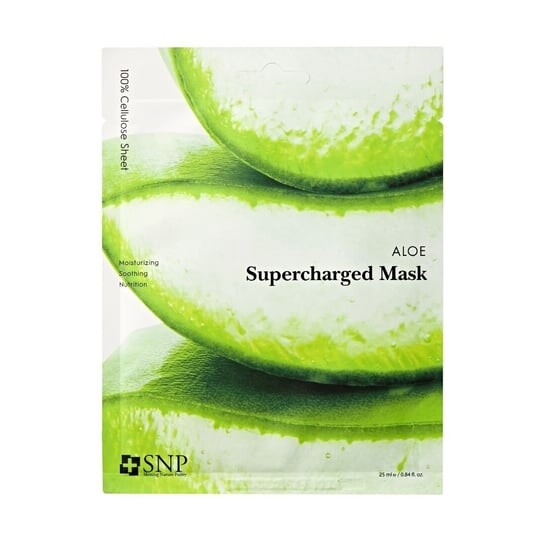 

Успокаивающая тканевая маска с алоэ, 25 мл Snp, Aloe Supercharged Mask