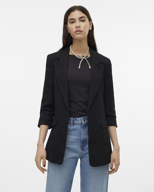 

Женский пиджак с рукавом 3/4 Vero Moda, черный