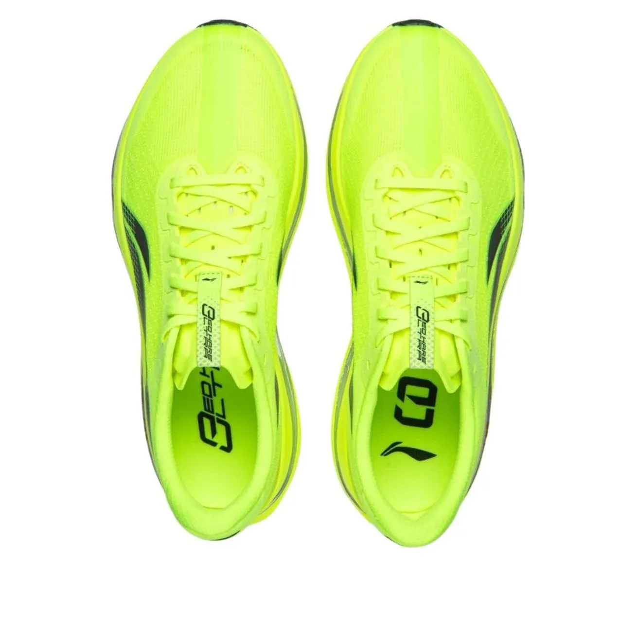 Кроссовки Li-Ning Red Hare 9 Ultra 'Green Black' — фото 4