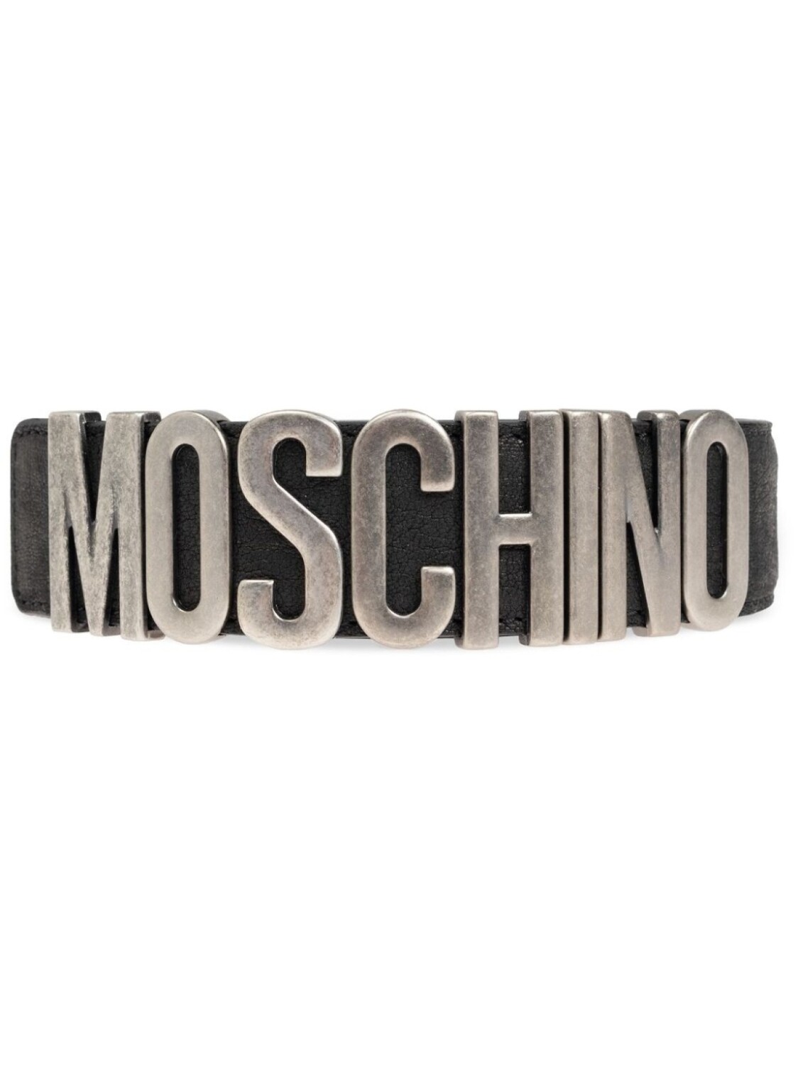 

Moschino кожаный ремень, черный