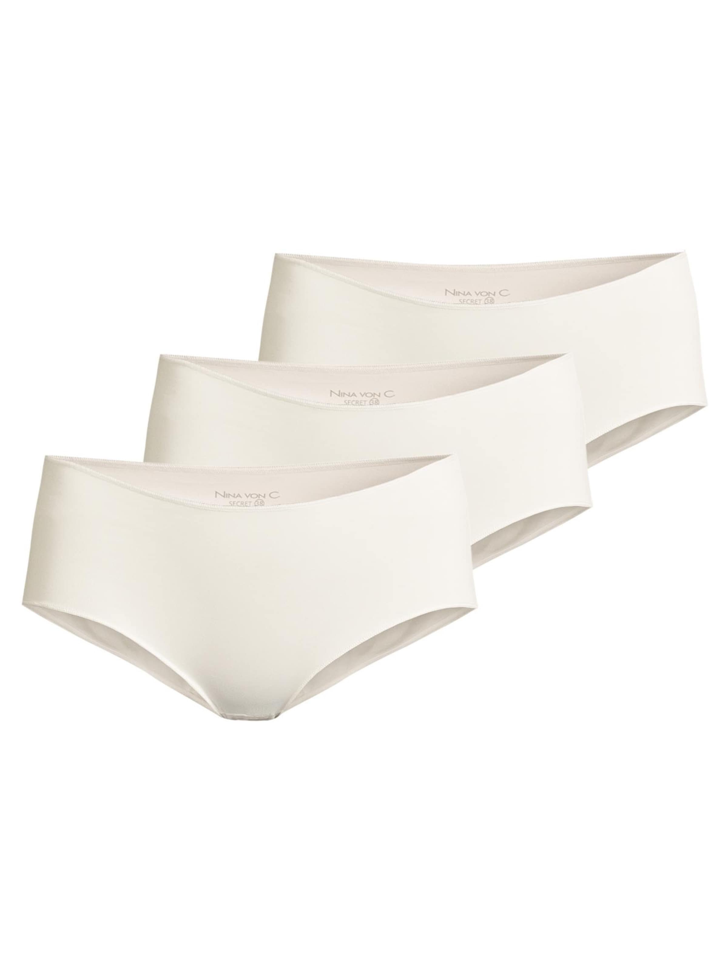 

Nina von C. Трусы Boyshorts 'Secret' в цвете Off White