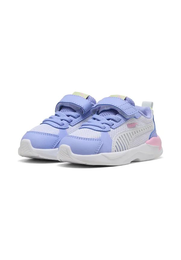 Рентген 3 детские туфли Puma, White-Silver Mist-Intense Lavender — фото 2