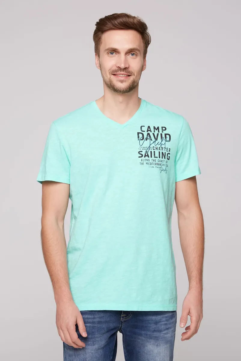 

Футболка CAMP DAVID, хлопок, зеленый