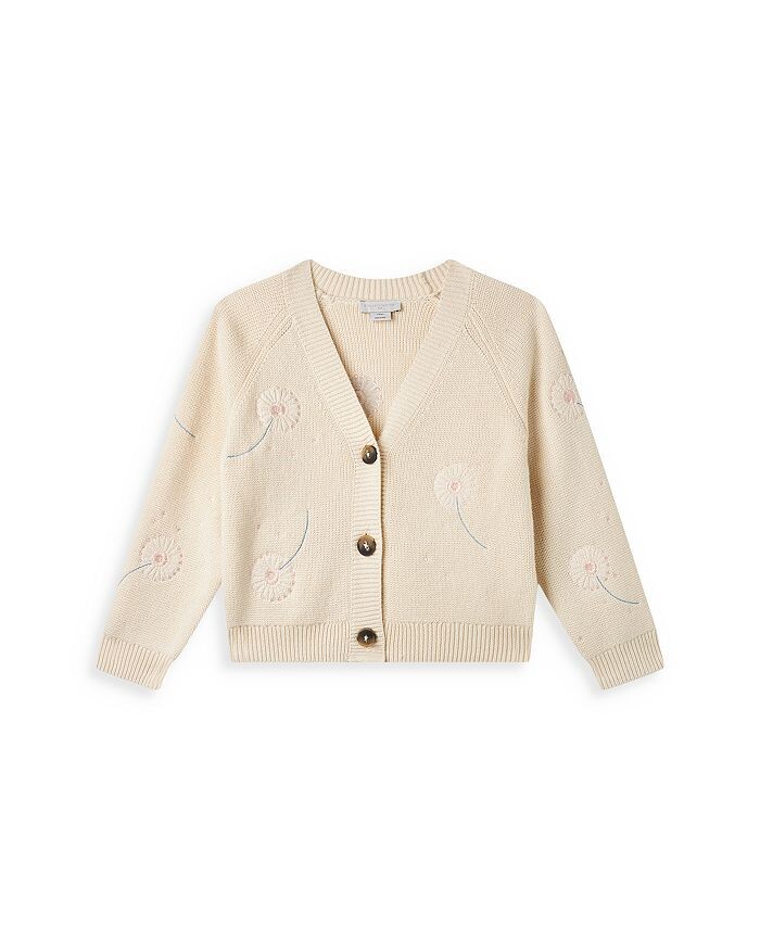 

Кардиган с цветочным принтом для девочек Stella McCartney - Little Kid, белый