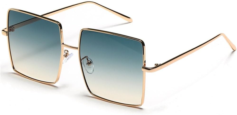 

Солнцезащитные очки для женщин в крупной оправе, модные солнцезащитные очки для мужчин, тонкие солнцезащитные очки для женщин, очки для активного отдыха, очки для путешествий TYUVIVO, Gradient Green