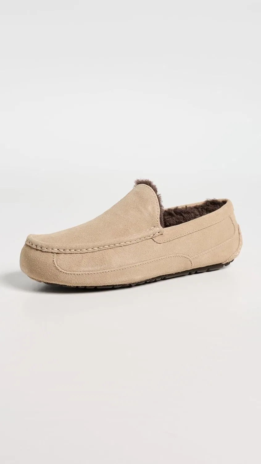 Тапочки мужские UGG, горчичный/патока — фото 2