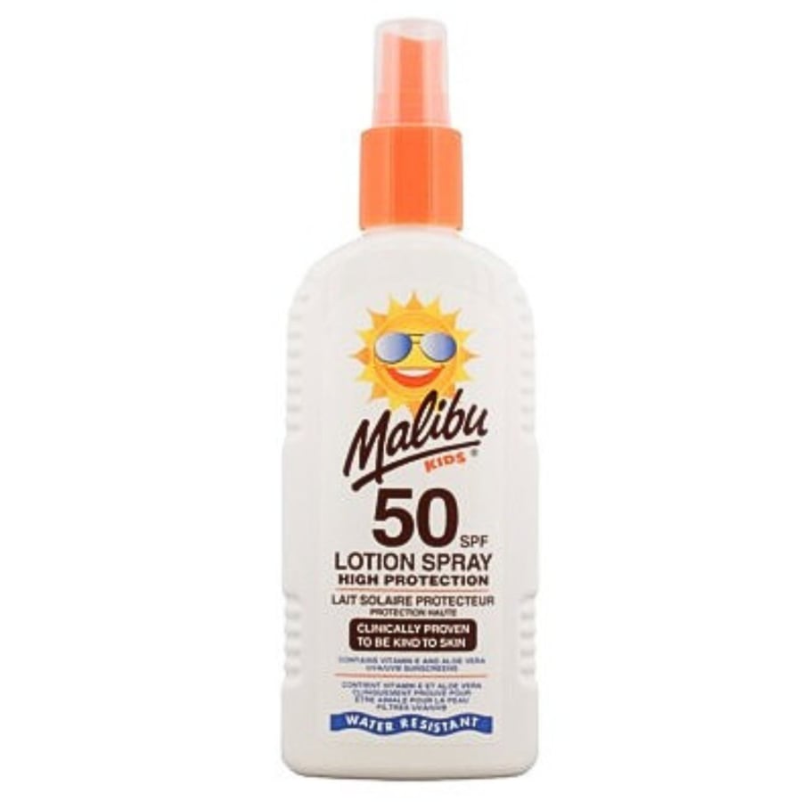 

Malibu Kids Lotion Spray SPF50 Водостойкий спрей для детей 200 мл