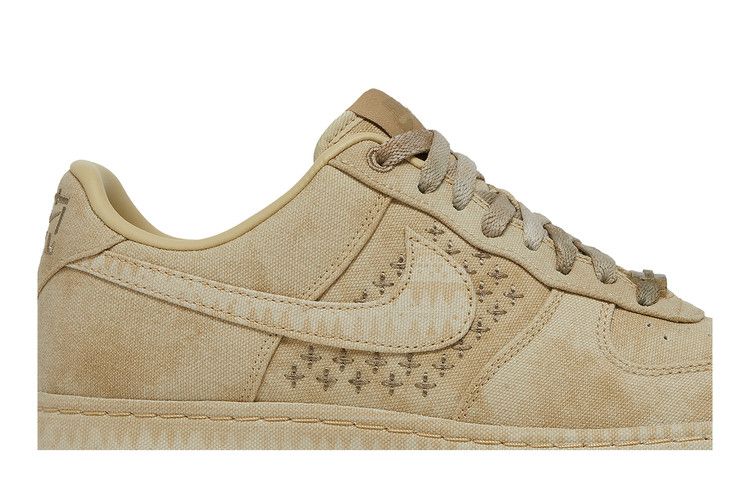 Кроссовки Nike Air Force 1 '07 Premium 'NAI-KE - Beige', коричневый — фото 3