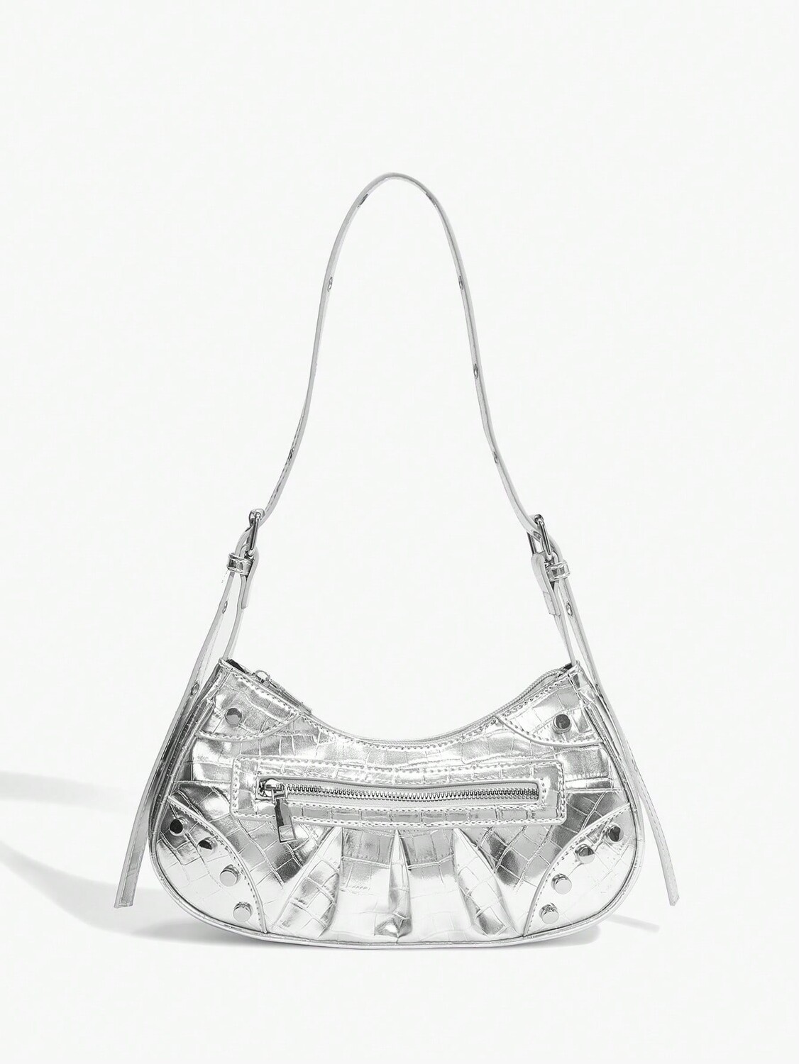 

Сумка женская Shein Icon Street Style, серебряный
