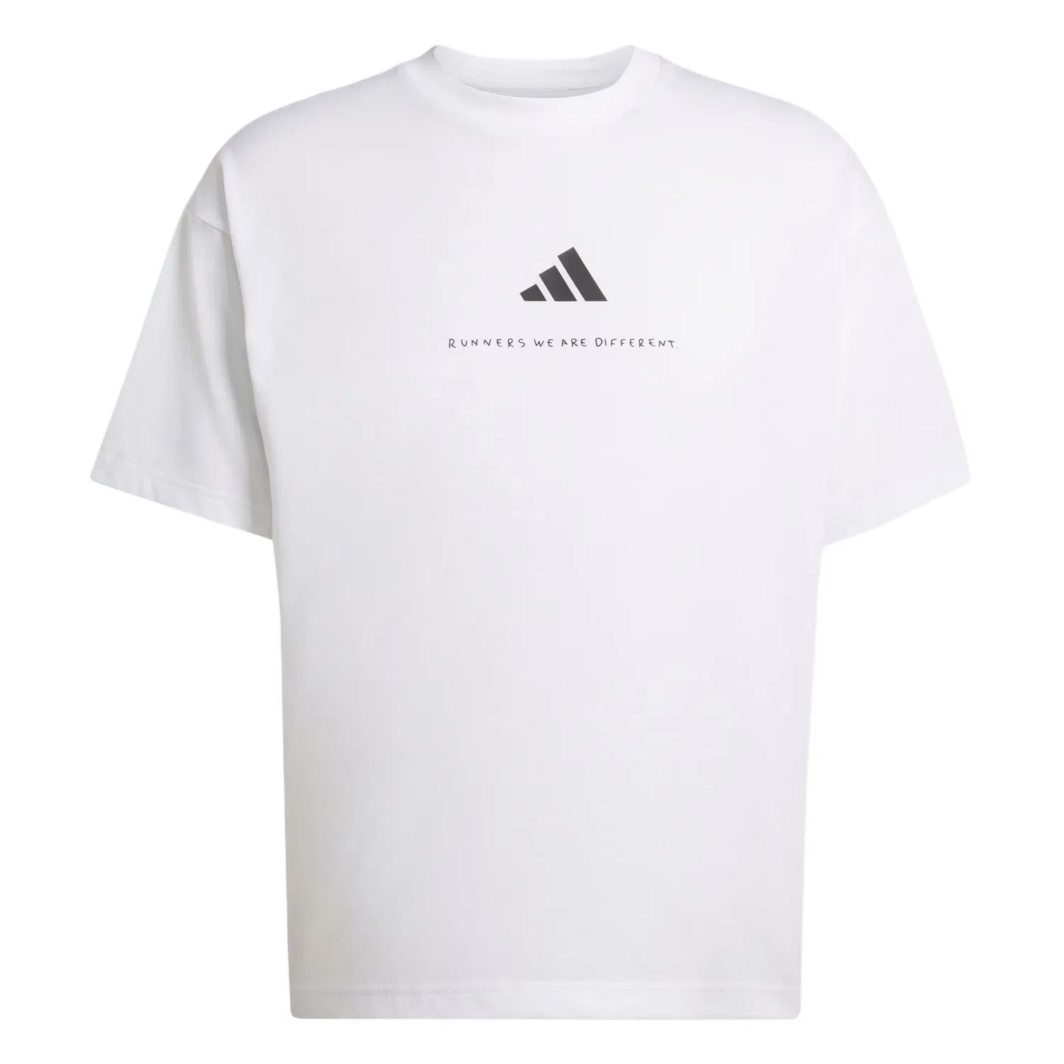 Футболка беговая WE ARE DIFFERENT унисекс Adidas, White