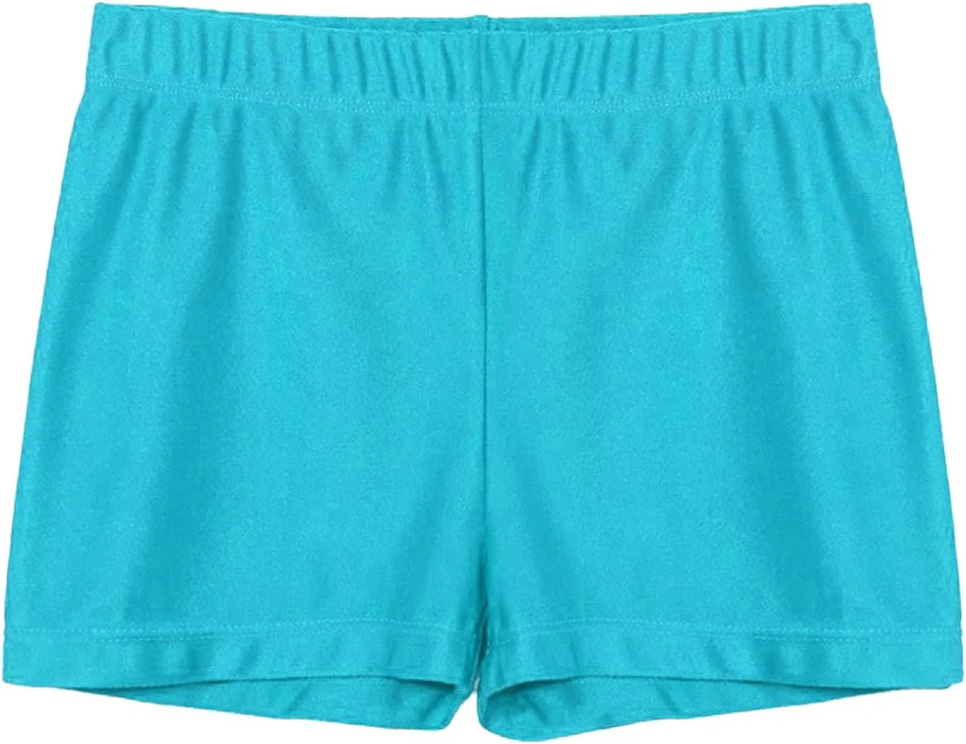 Шорты спортивные детские для мальчиков, Solid Color, vastwit, сине-зеленый — фото 4