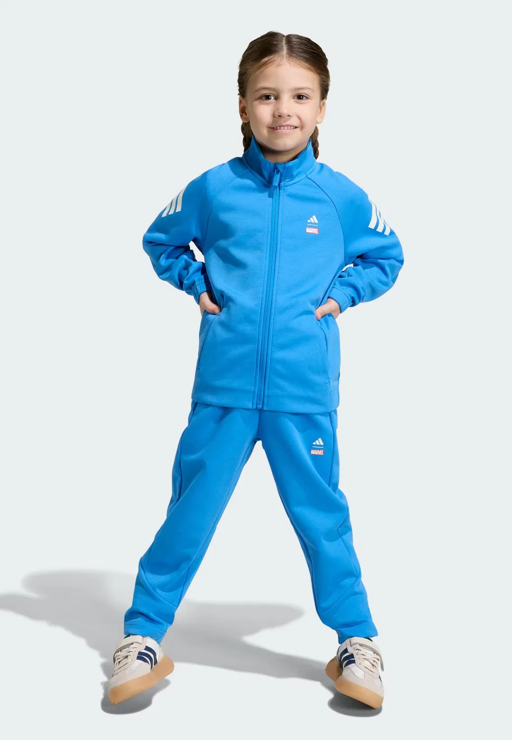 Спортивный костюм Adidas Sportswear Marvel Avengers, синий — фото 2
