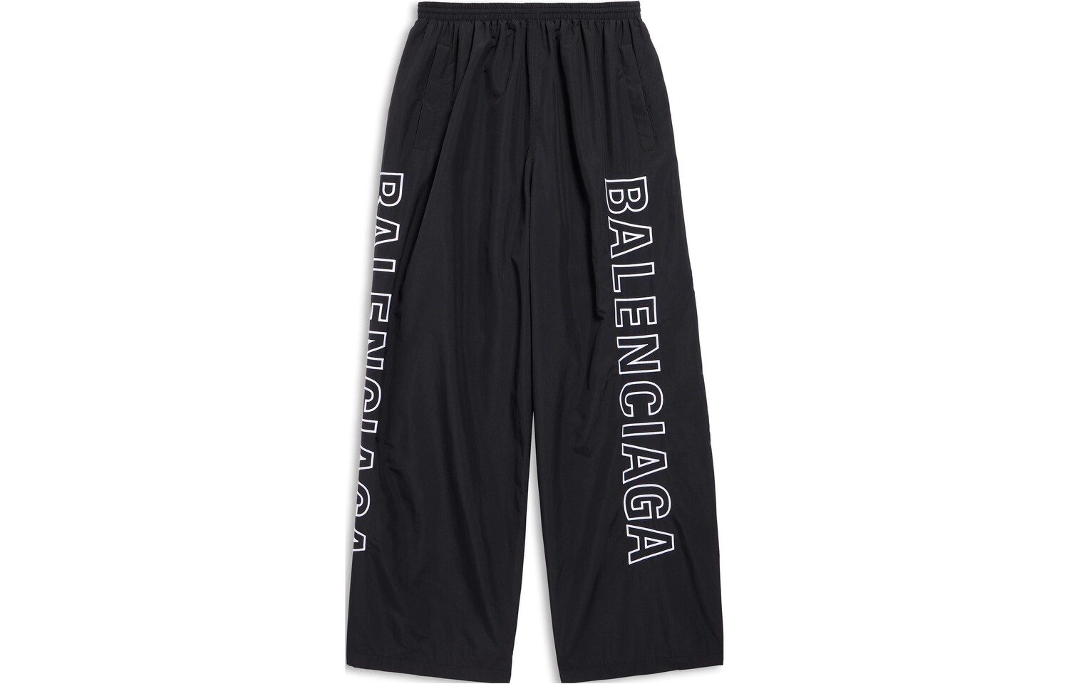 Брюки Balenciaga с логотипом, черный