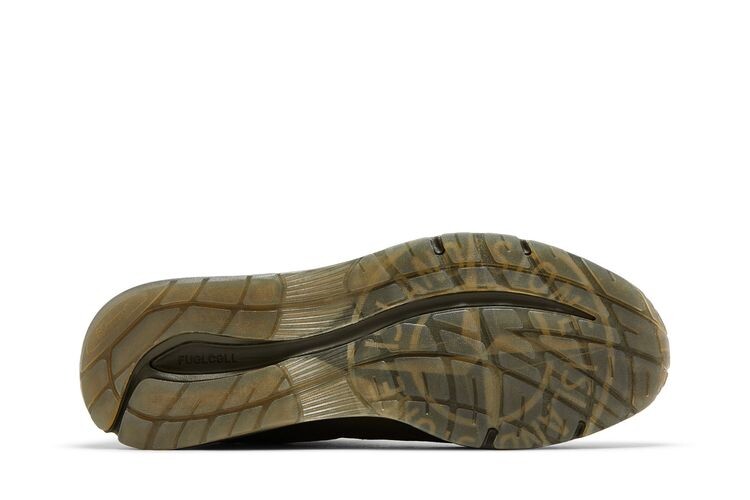 Кроссовки New Balance Stone Island x 991v2 Made in England Ghost Pack - Military Green, зеленый — фото 4