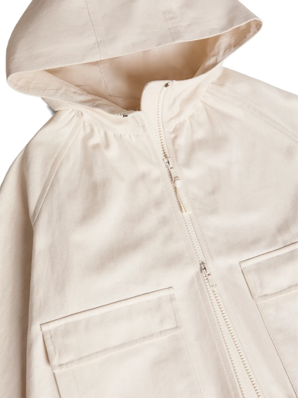 Куртка с капюшоном и карманами Brunello Cucinelli Kids, розовый — фото 3