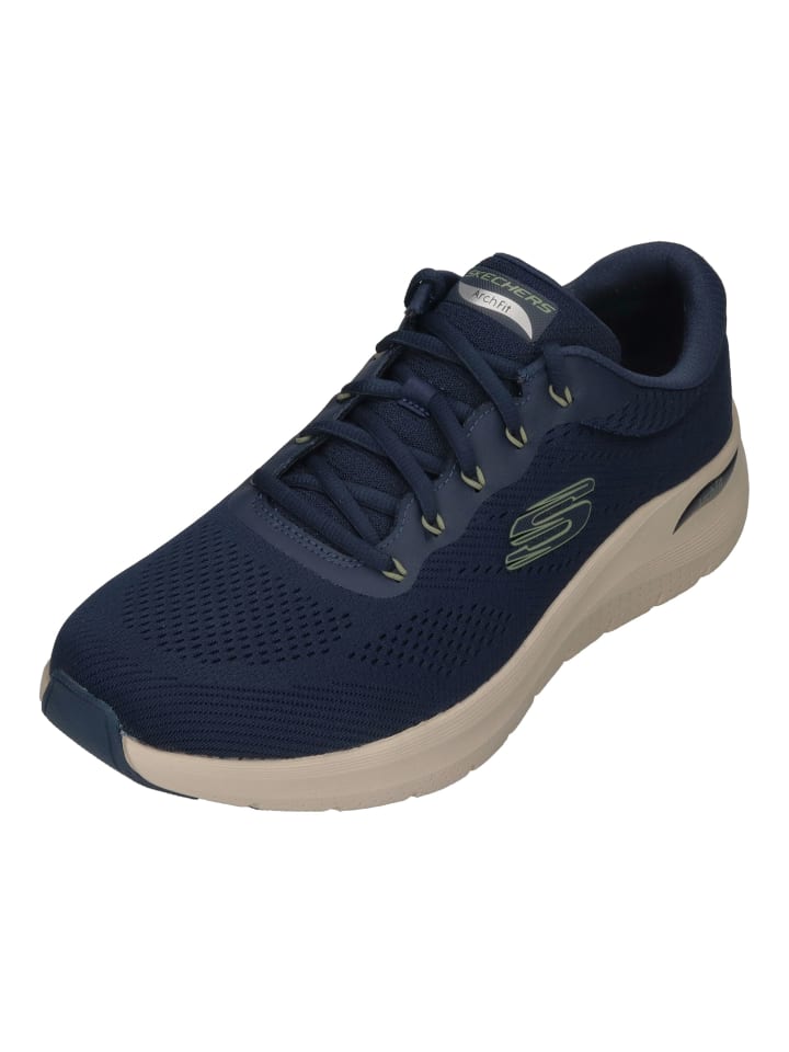 

Кроссовки на шнуровке Skechers, синий