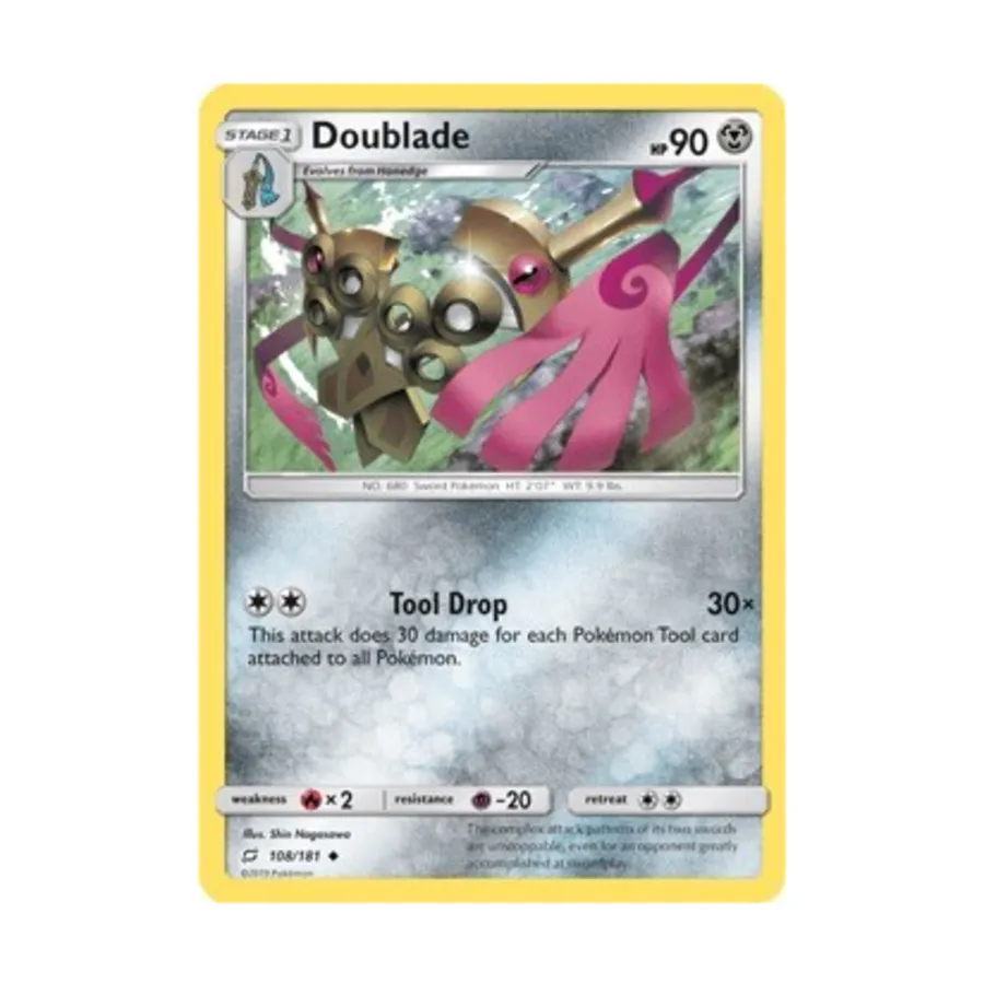 

CCG Даблэйд (U) #108, Pokemon - SM - Team Up - Singles