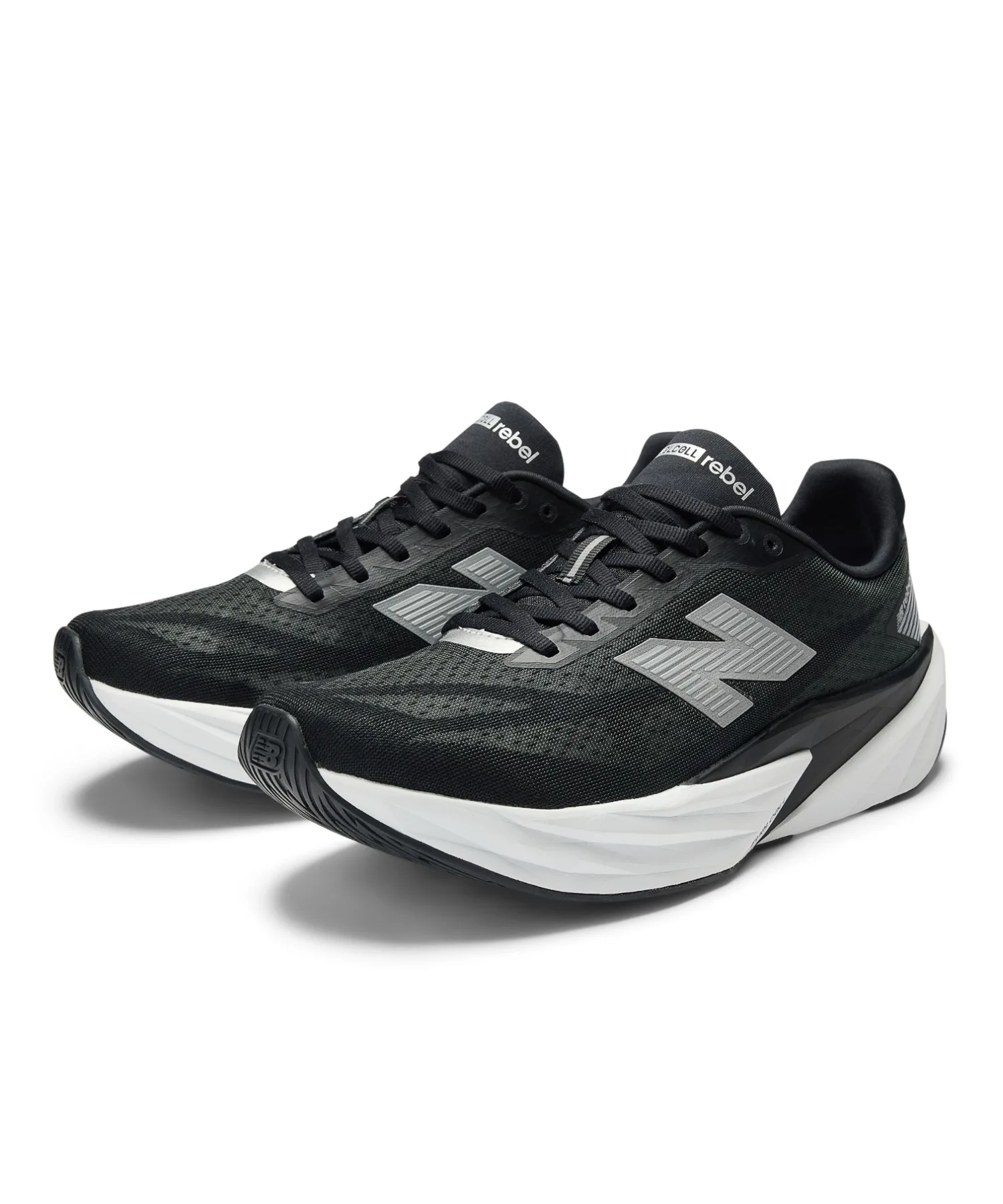Мужские кроссовки для бега FuelCell Rebel v5 New Balance чёрные — фото 2