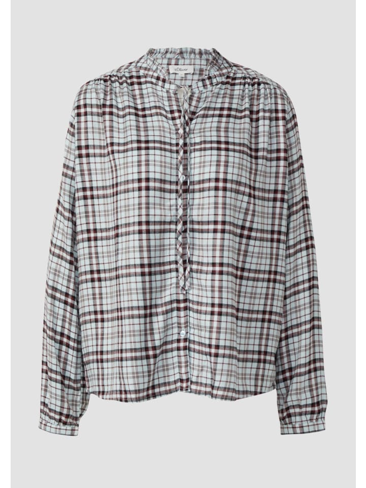 

Блузка 64N3_светло-голубая s.Oliver