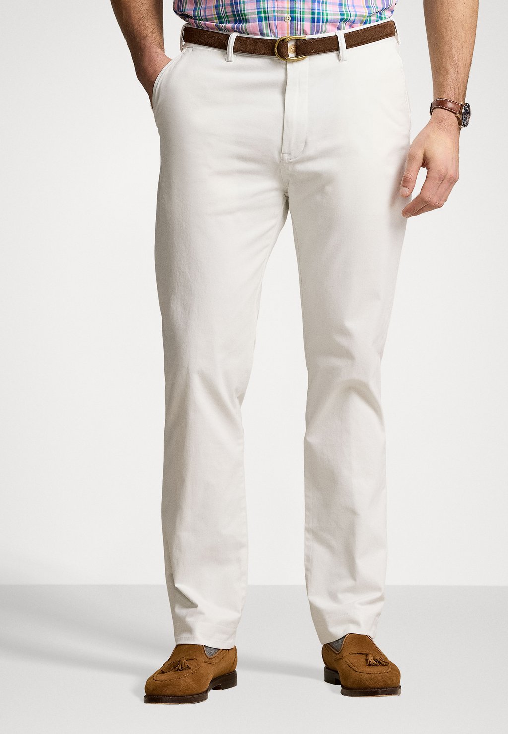 

Чино STRETCH CLASSIC FIT CAMO CHINO Polo Ralph Lauren Big & Tall, белый