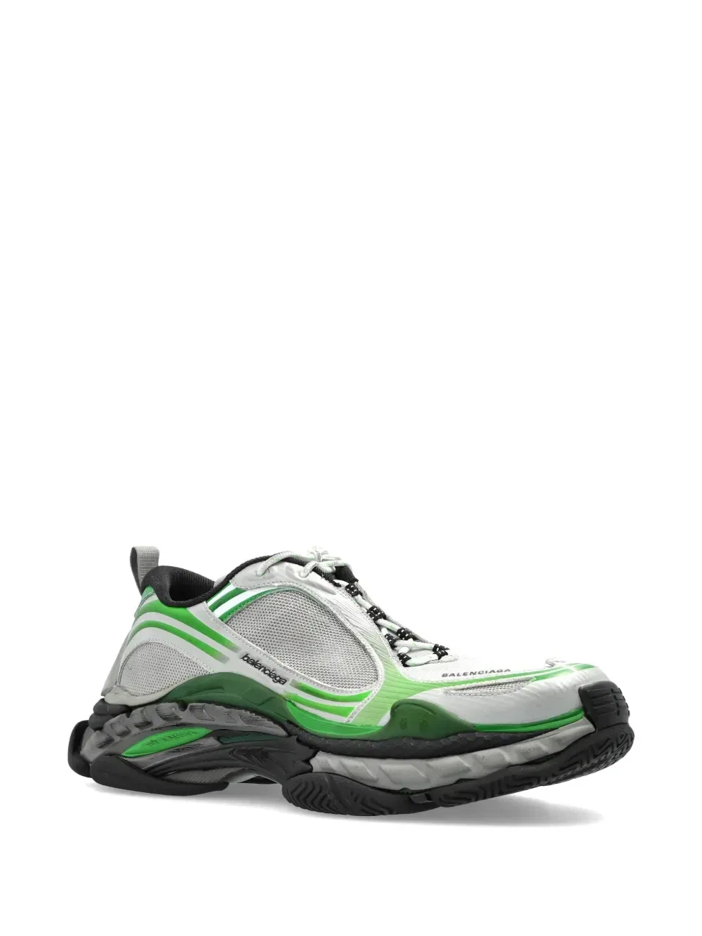 Кроссовки Triple S2 с многослойной конструкцией Balenciaga, серый — фото 2