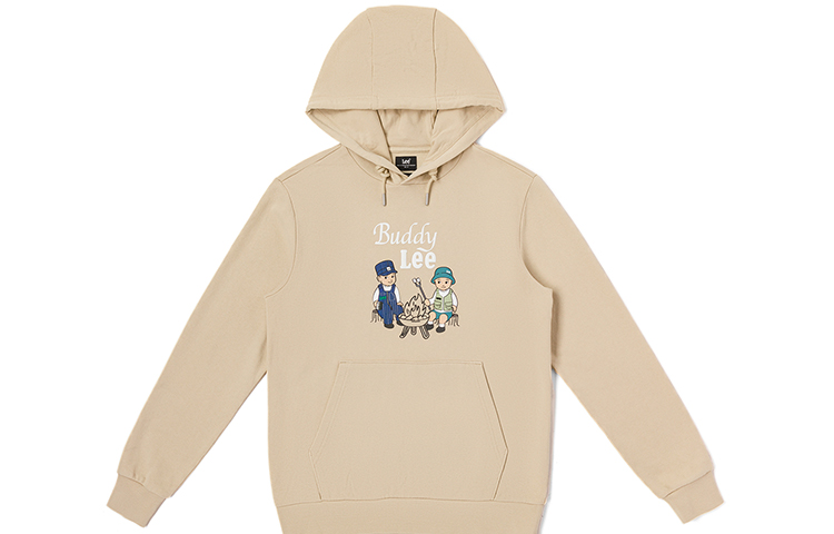 

Lee Будди серии FW23 свитшот унисекс светлый хаки