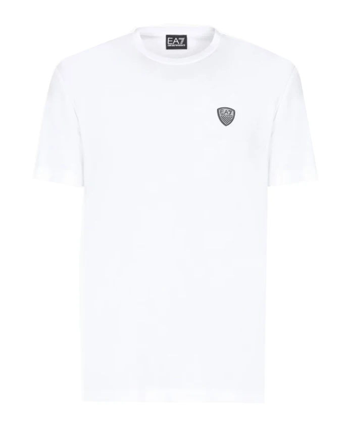 

Футболка с круглым вырезом Emporio Armani Ea7, белый