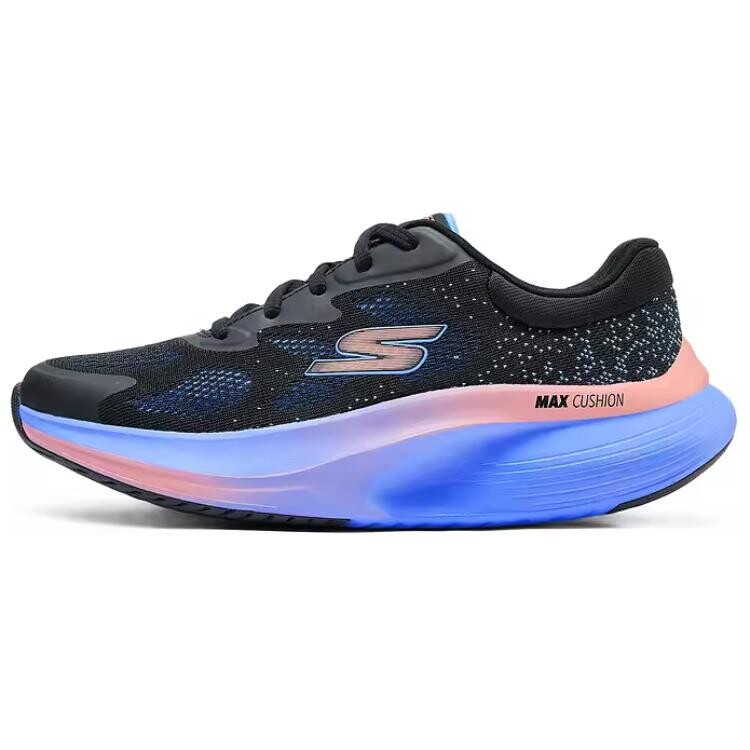 

Кроссовки женские GO WALK с низким верхом, черные/многоцветные Skechers