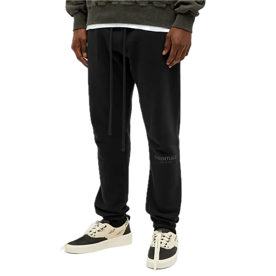 Спортивные брюки Fear of God Essentials Sweatpant 'Strech Limo', черный — фото 2