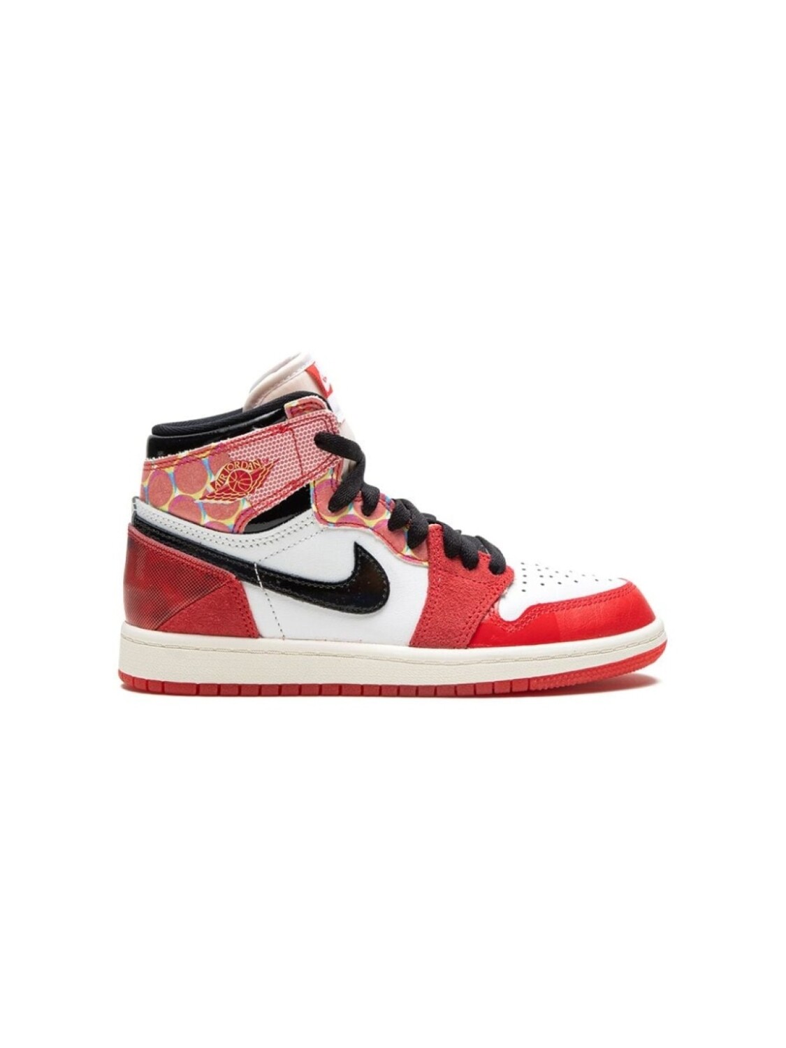 Jordan кроссовки Air Jordan 1 High OG из коллаборации со Spider-Man Across the Spider-Verse, красный — фото 2