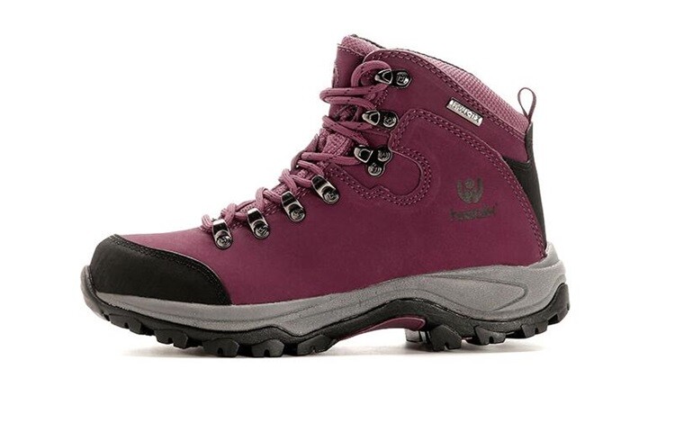 

Кроссовки для активного отдыха женские, среднего размера, бордовый Hiwalk