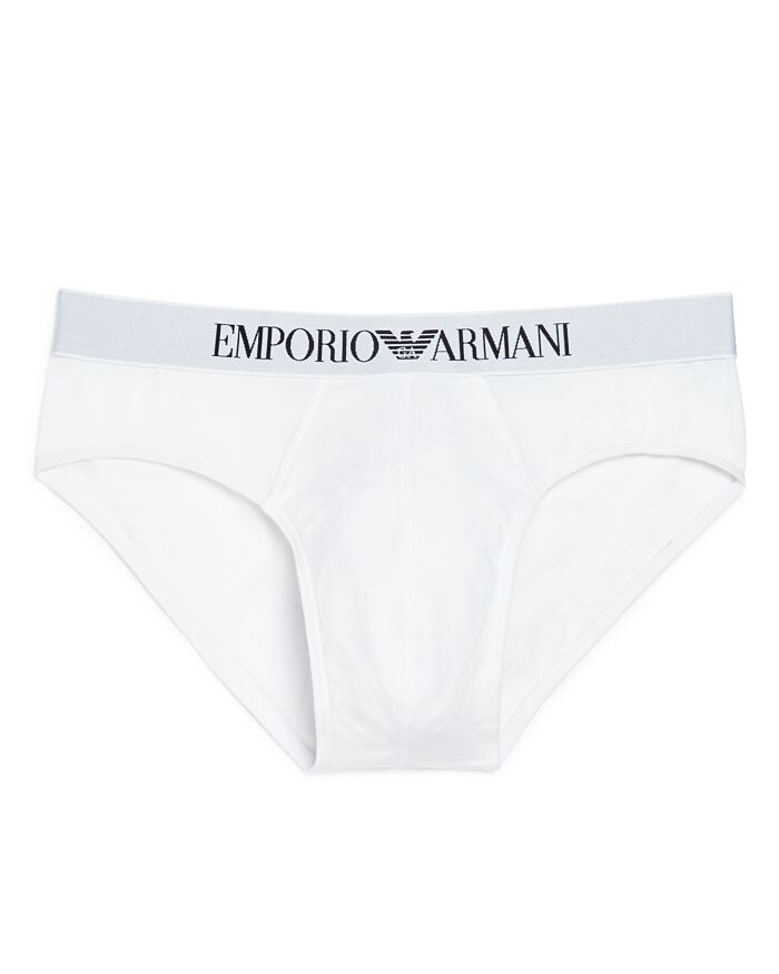 

Мужские трусы Emporio Armani из хлопка стрейч, белый