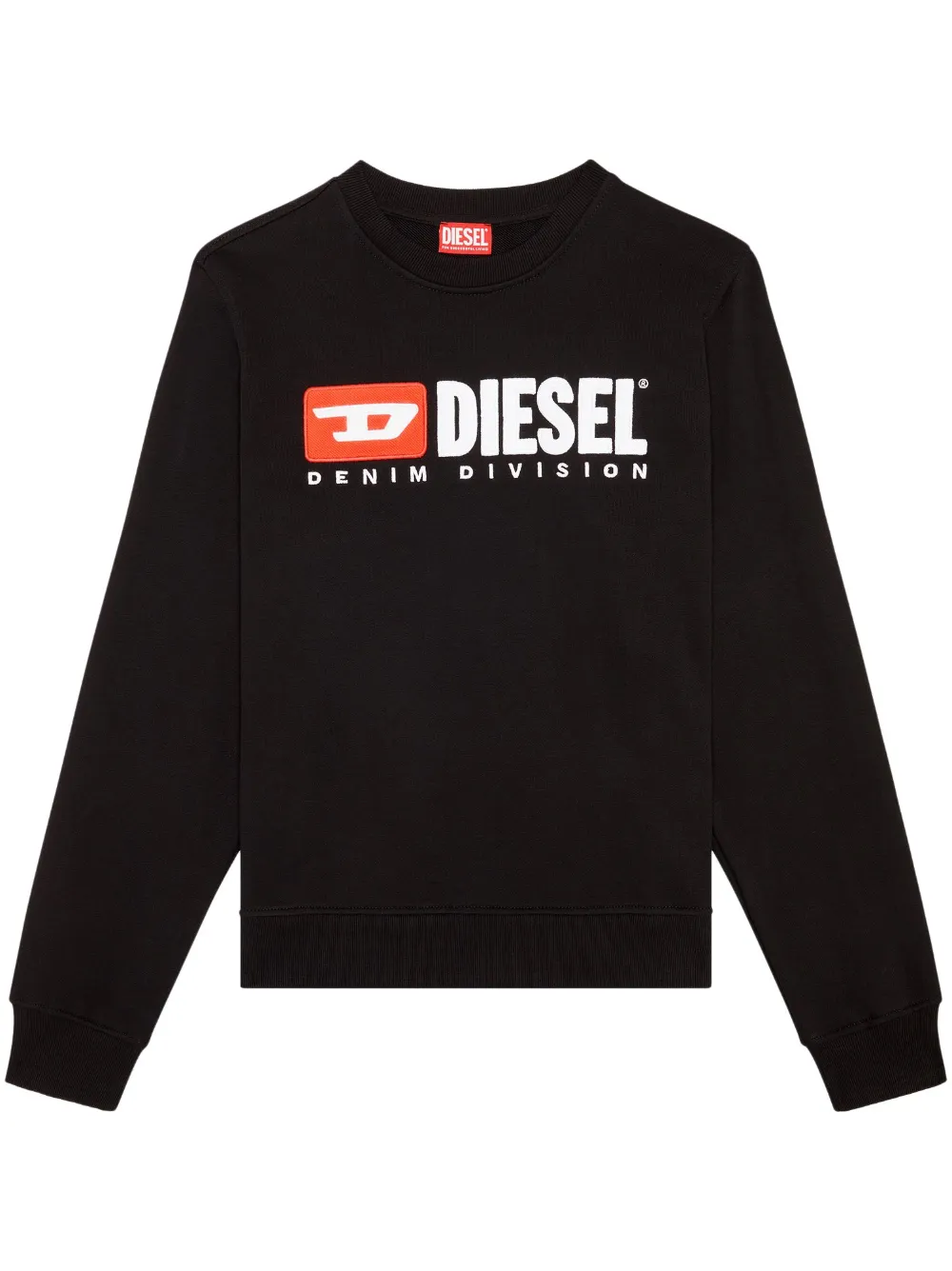 

Толстовка S-Ginn-Div с логотипом DIESEL, черный