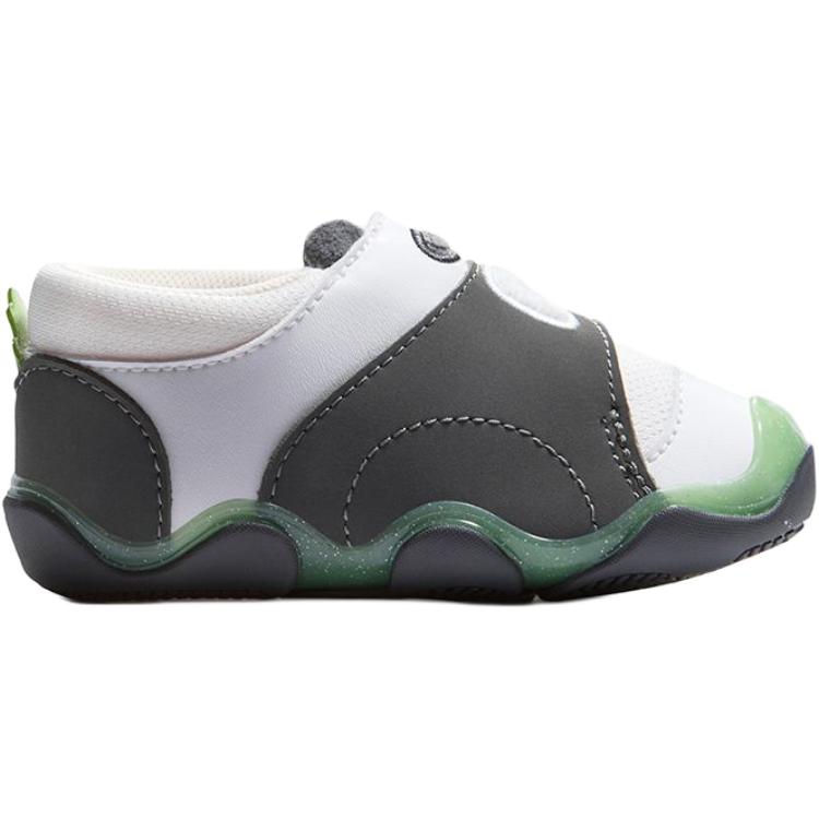 Heritage FHT Slip Resistant Support Low top Toddler Shoes Infant And Toddler FILA, белый серый зеленый-aw — фото 3