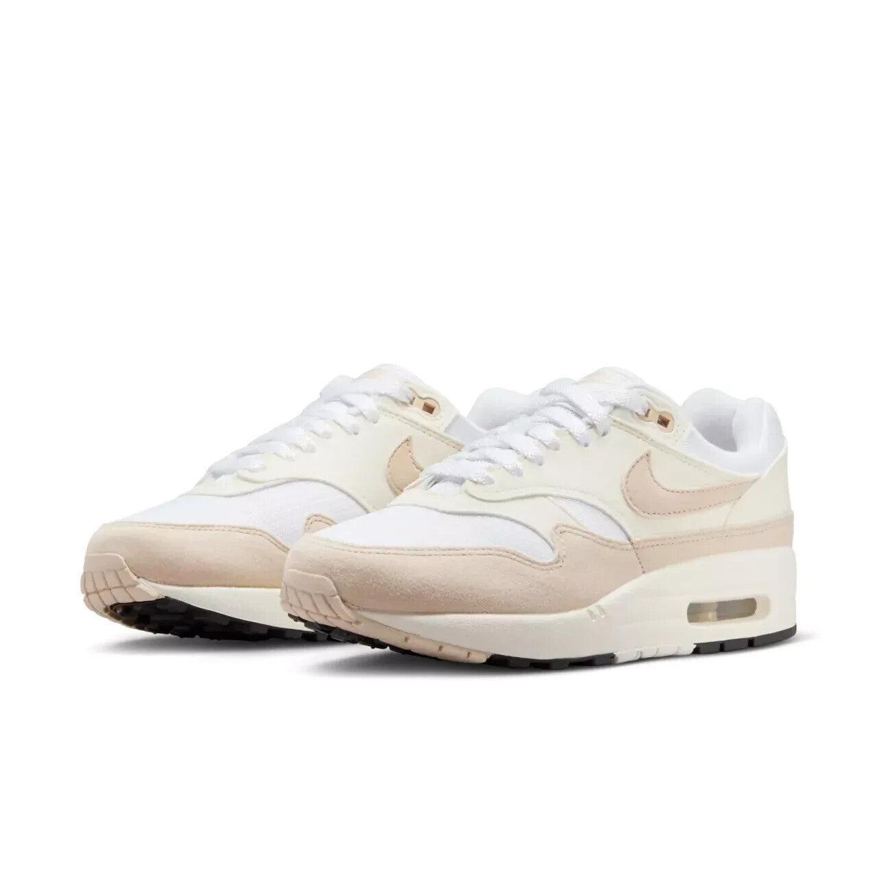 Кроссовки Nike Air Max 1 DZ2628-101 Женские US 11 Бледно-бежевые Повседневная обувь DWA14