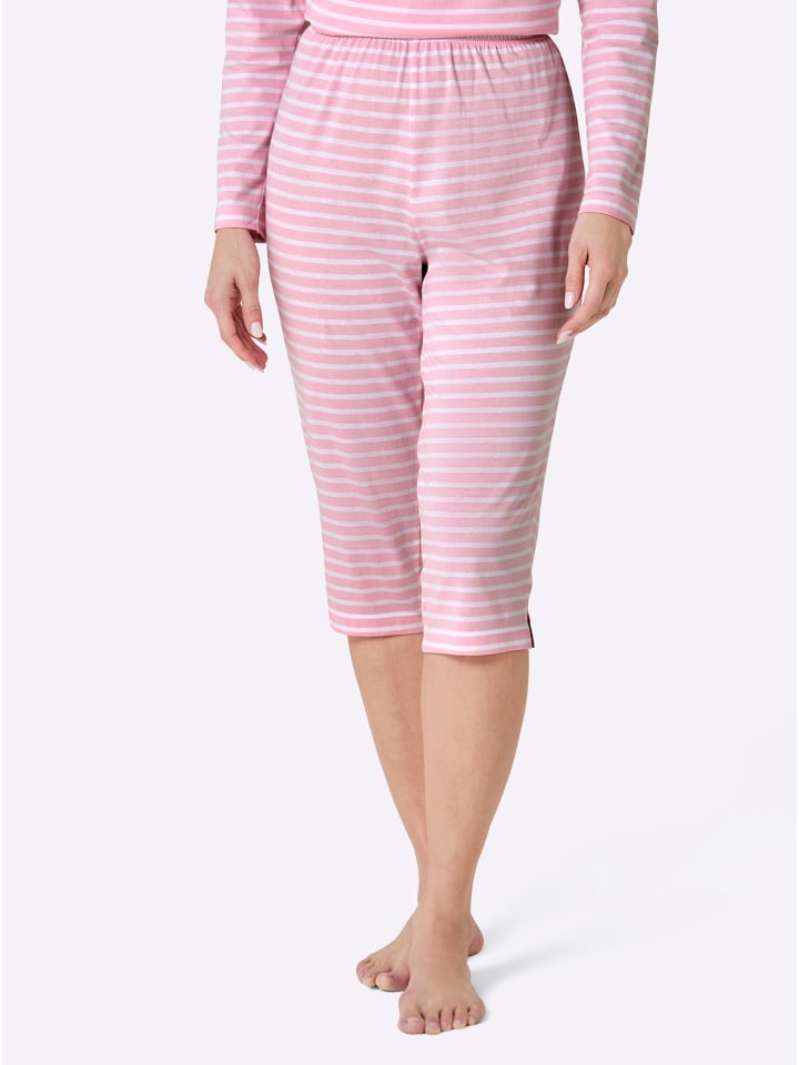 

WITT WEIDEN Брюки-капри в розово-белую полоску