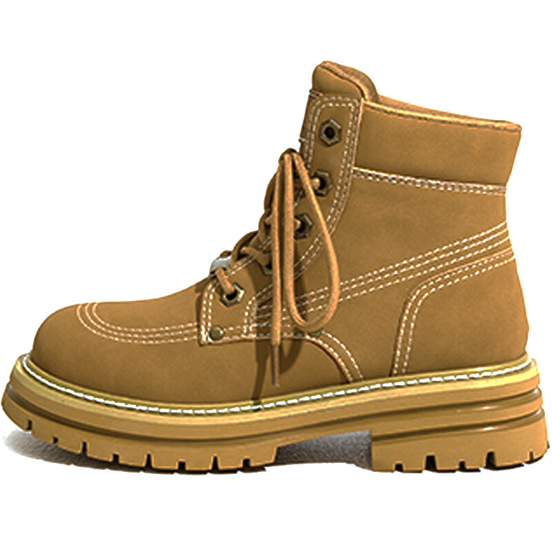 

Ботинки Martin Boot женские Zhengran, желтый