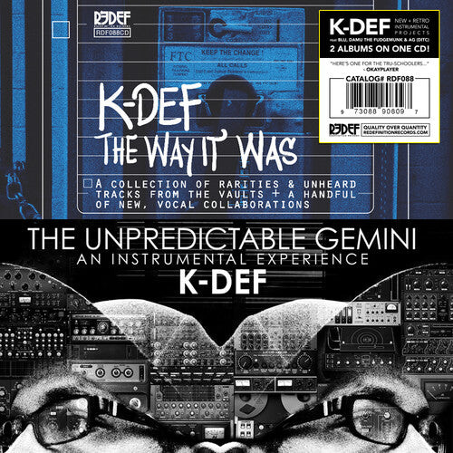 

CD диск K-Def: The Unpredictable Gemini / The Way It Was