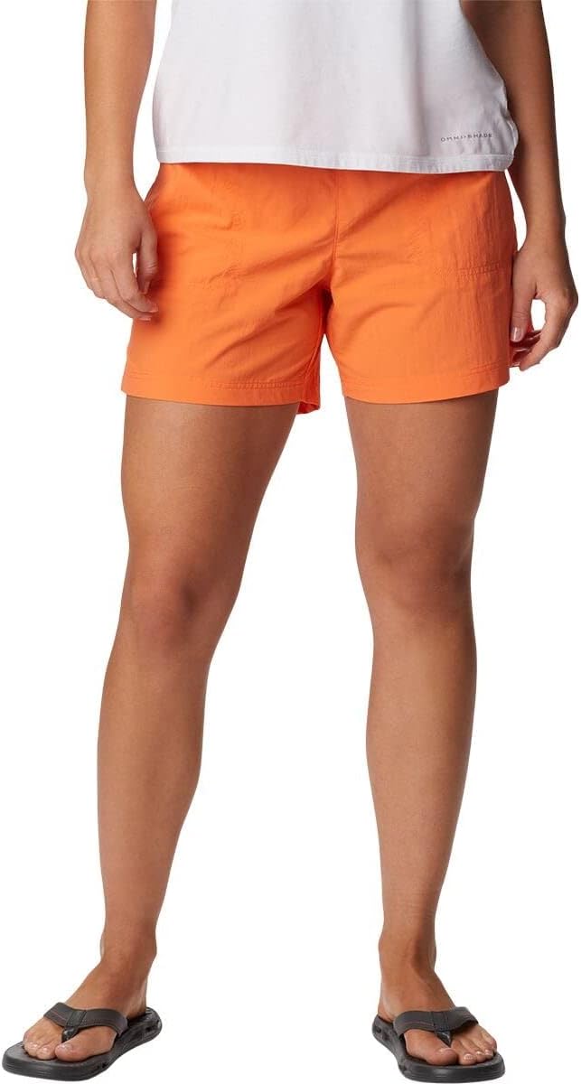 

Женские шорты Columbia Sandy River больших размеров, Sunset Orange