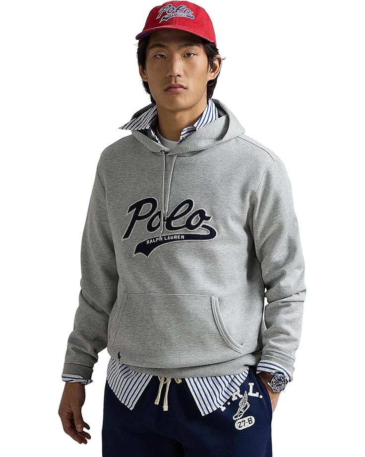 

Худи Polo Ralph Lauren Double-Knit Full-Zip Hoodie, цвет Andover Heather