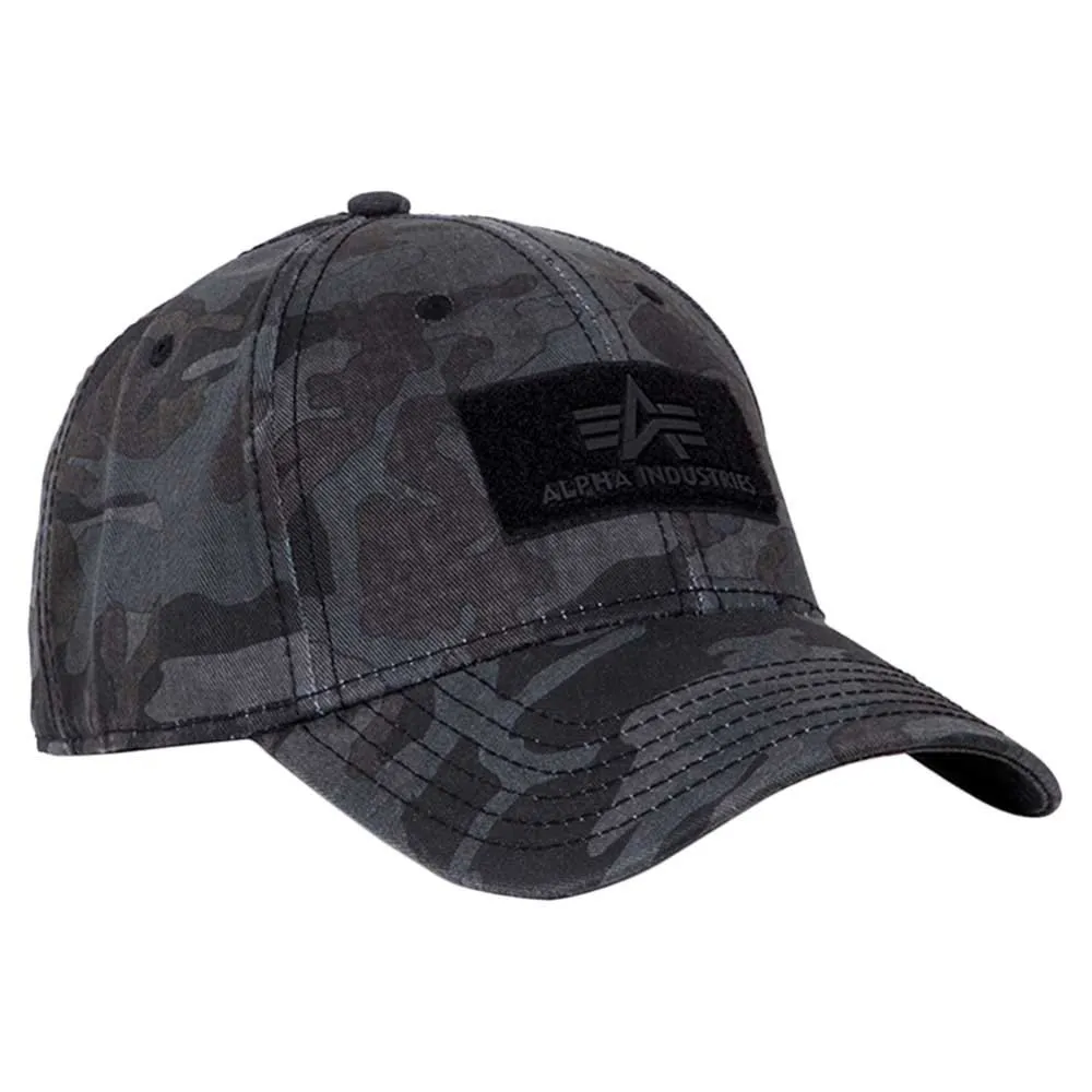 

Кепка Alpha Industries VLC Camo, черный