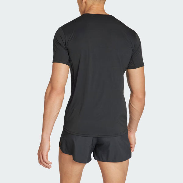 Футболка adizero essentials running t shirt asia sizing Adidas, черный — фото 3