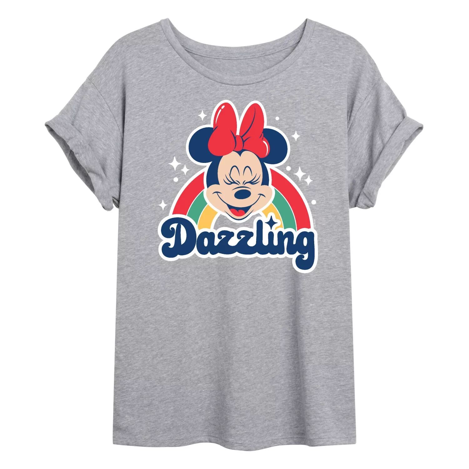 

Футболка с струящимся рисунком Минни Маус для детей Disney's Minnie Mouse Dazzling Licensed Character